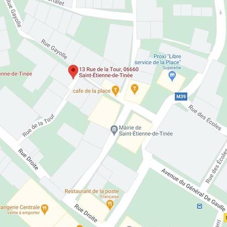 Saint-Étienne-de-Tinée2 Pieces La Tourアパートメント エクステリア 写真